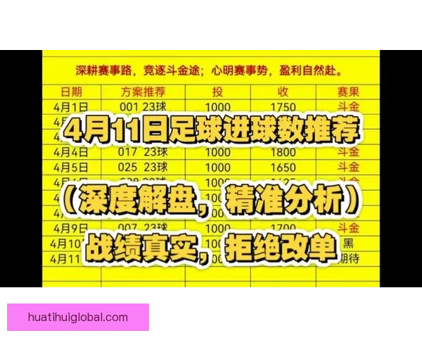 精准数据解析助力胜率提升的足球赛事竞猜策略揭秘