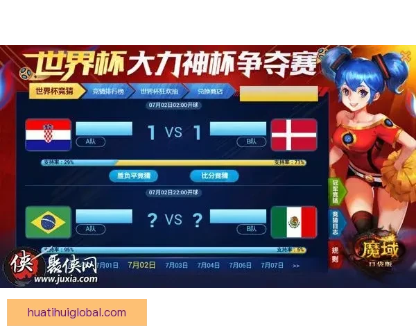 世界杯竞猜红包活动开启，赢取丰厚奖金，挑战精彩赛事预测！